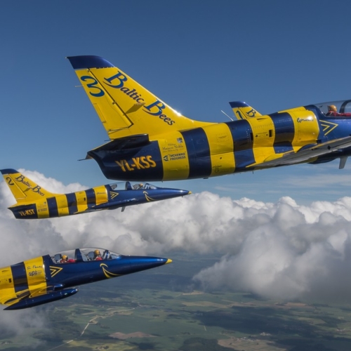 Baltic Bees Jet Team – Air-to-Air